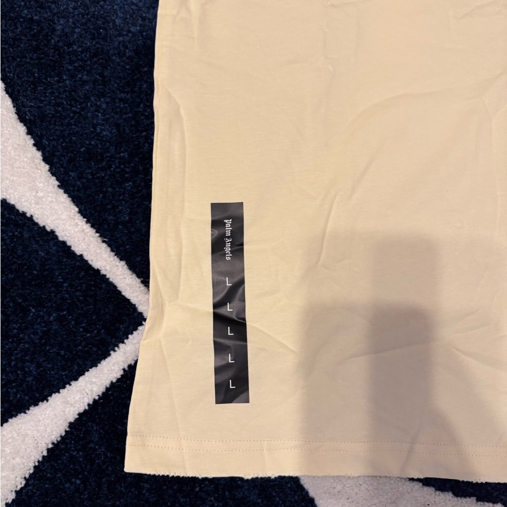 Palm Angels Cotton Candy Flames Logo Men’s Size Large - Picture 2 of 4